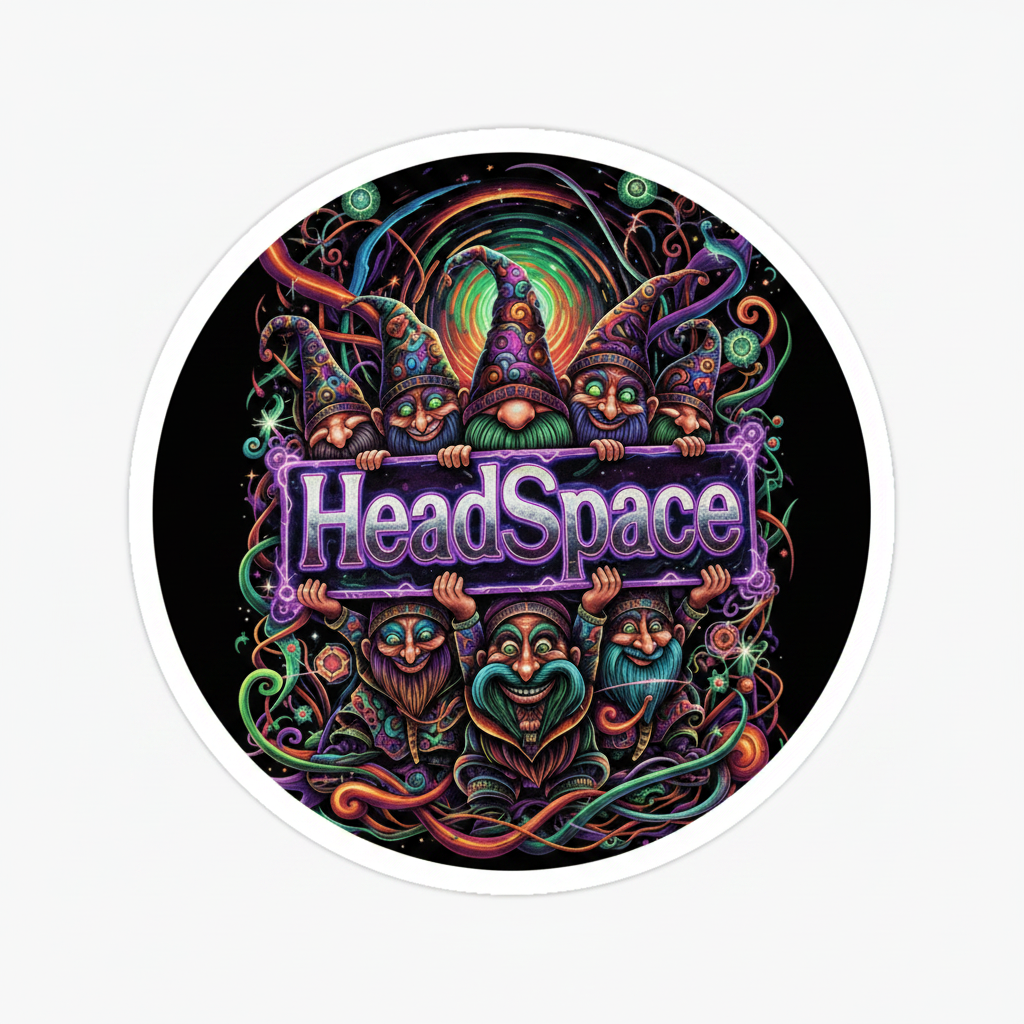 HeadSpace Circle Sticker