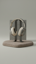 Polished Metal Signature Edition Headphones — Brushed Metal, Premium Audio
