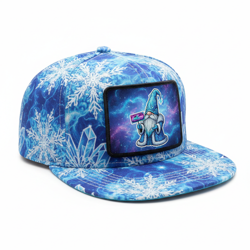 Gnome Lid I - HeadSpace hat with ice wizard gnome logo