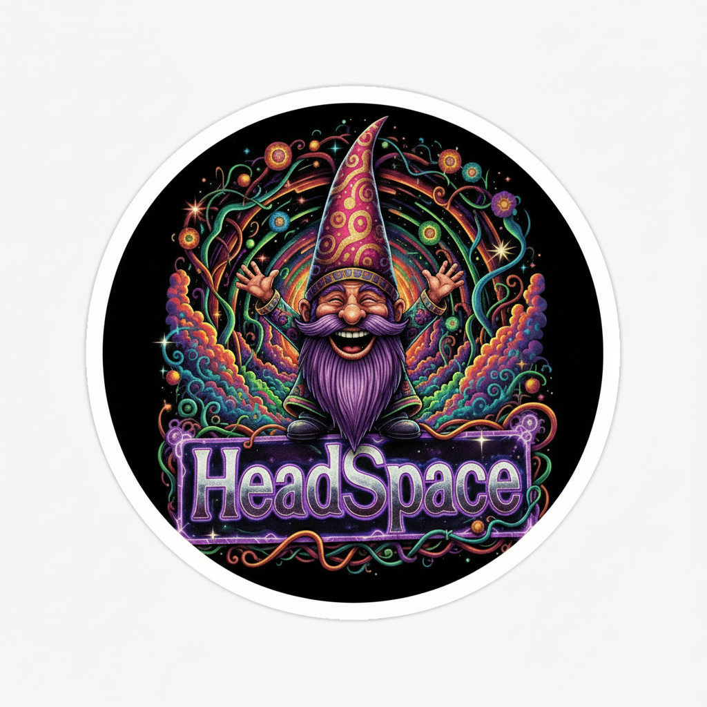 HeadSpace Gnome Sticker – The Jester
